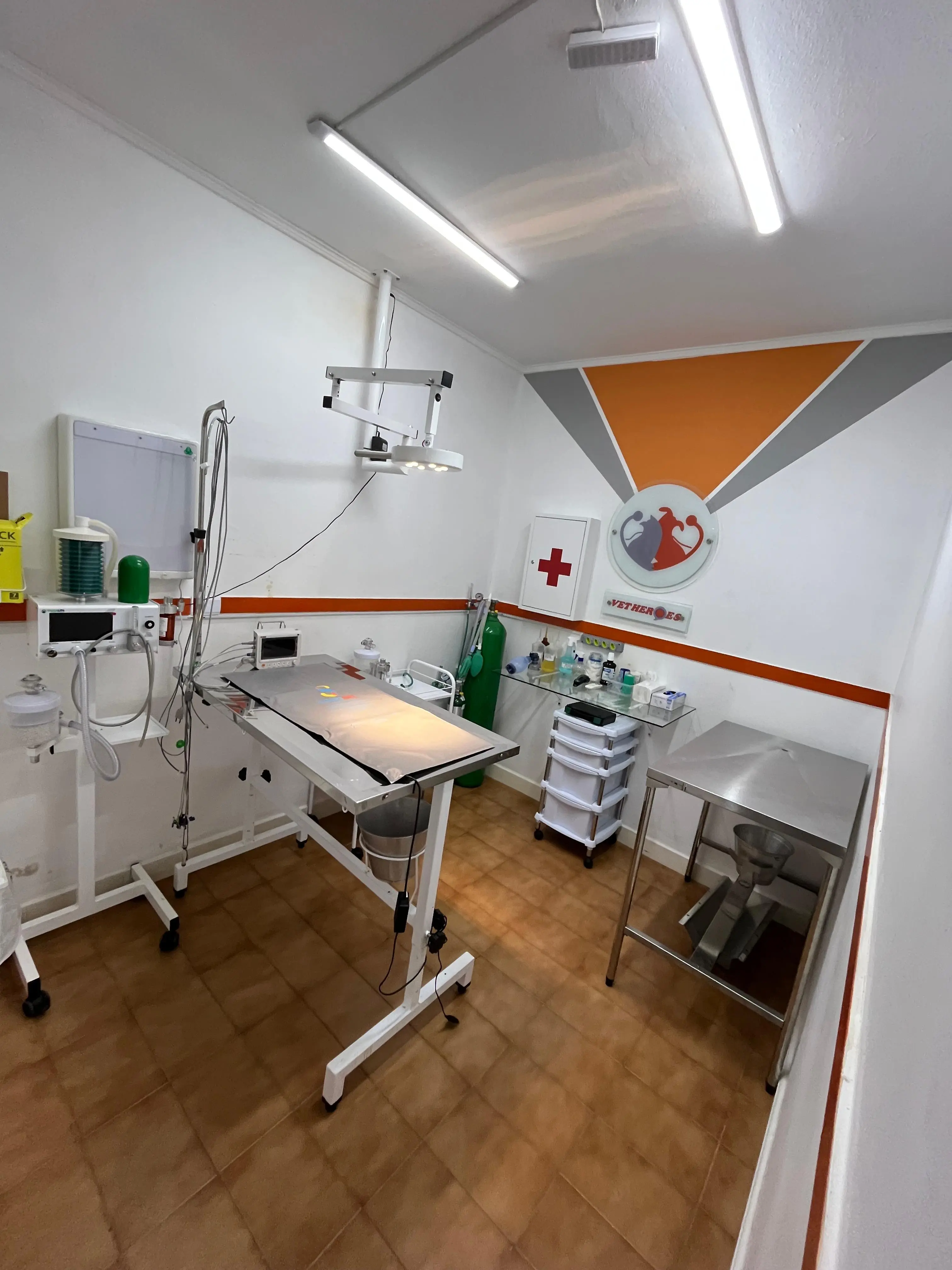 Centro cirúrgico Vet Heroes